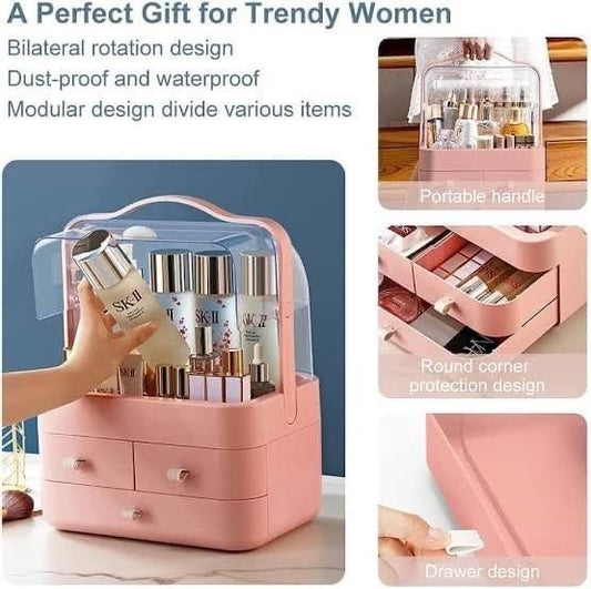 Cosmetics & skin Care Organizers- Model LD288. Big Size Cosmetics Box